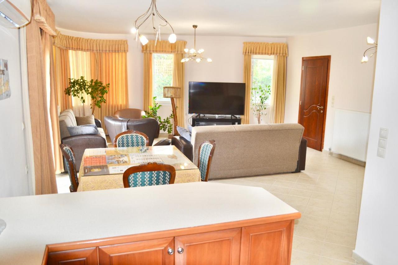 Giorgos Large Size Apartments -Family Friendly With Free Parking And Yard Views Iraklion Buitenkant foto